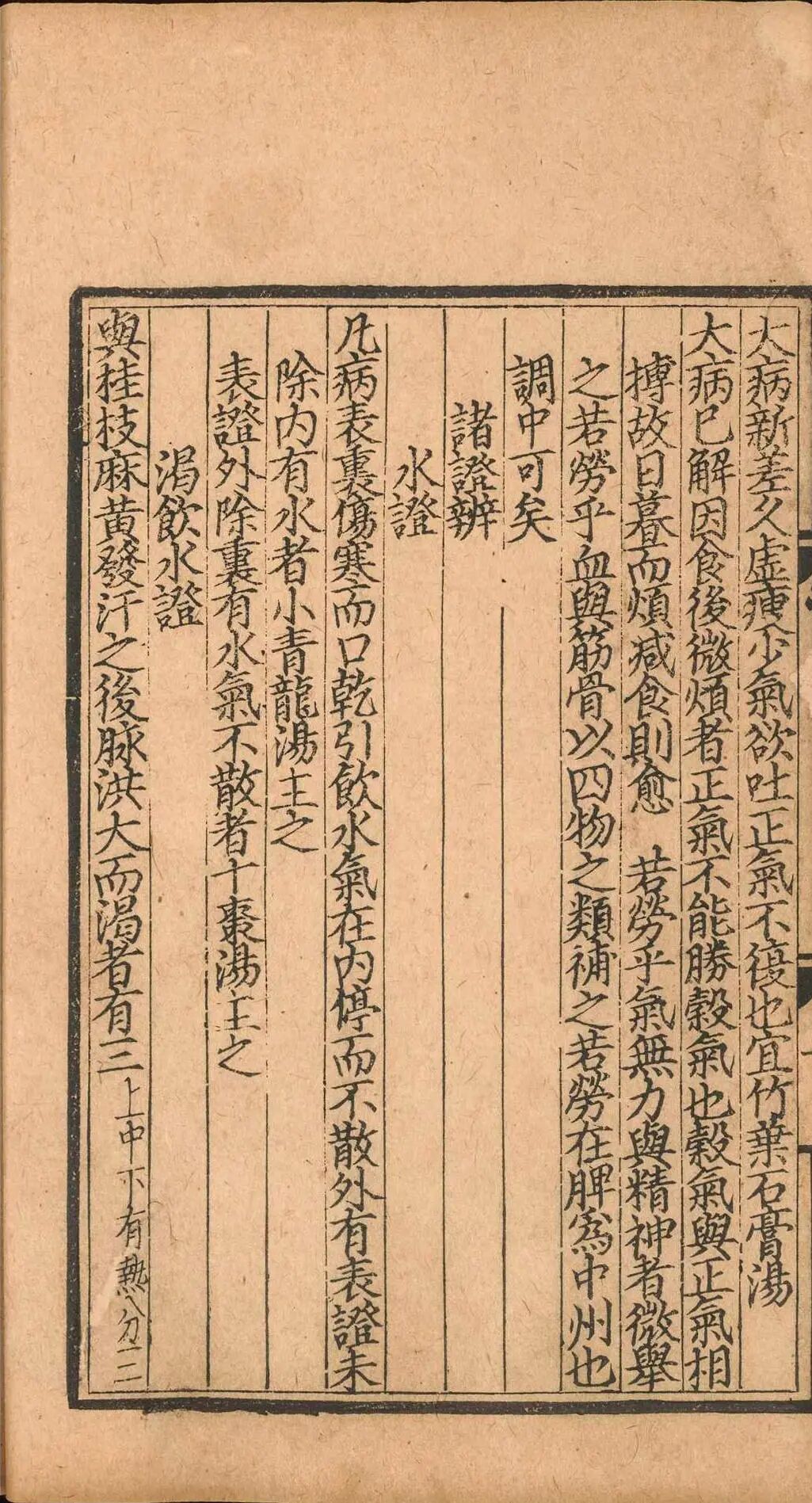 元延祐刻本《云岐子保命集论类要》二卷，金元伤寒名家张璧传世医籍(6)