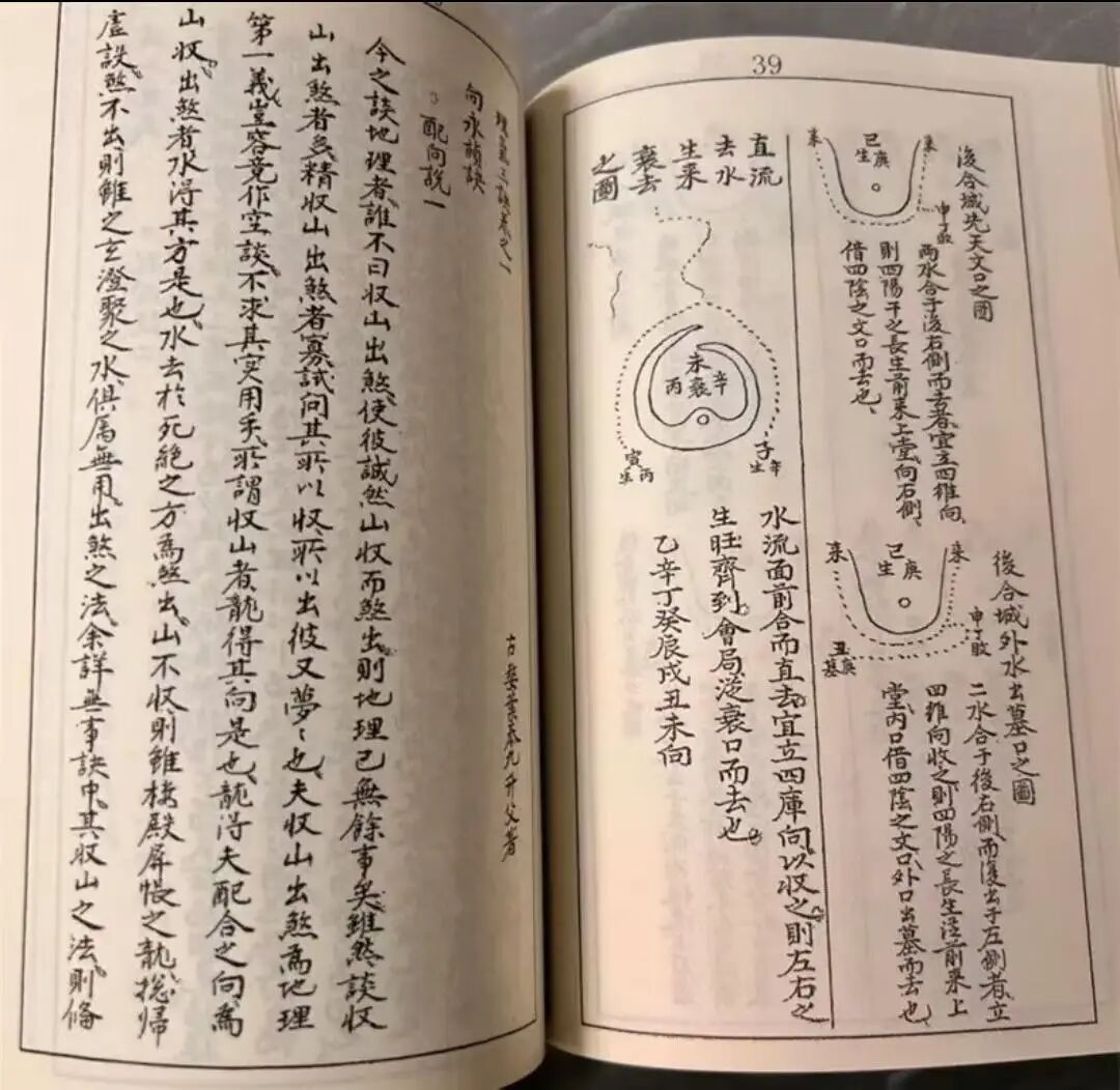 杨公嫡传《司马头陀水法》，三僚名师手抄原版水诀全书(5)