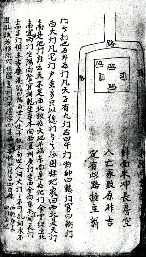 民间风水师传承秘本，《论阳宅秘诀》阳宅形理两派精要(9)