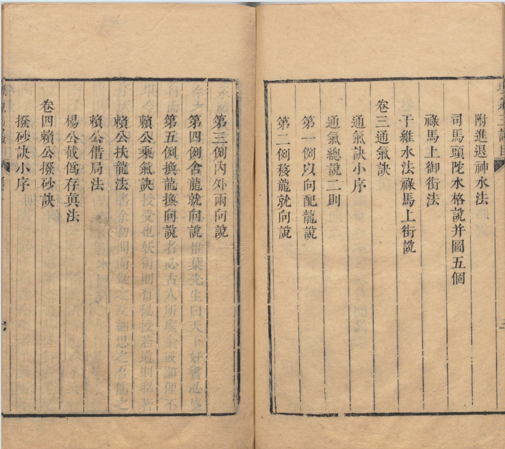 清康熙刊本《理气三诀》，叶泰辑地理大成理气秘要(5)