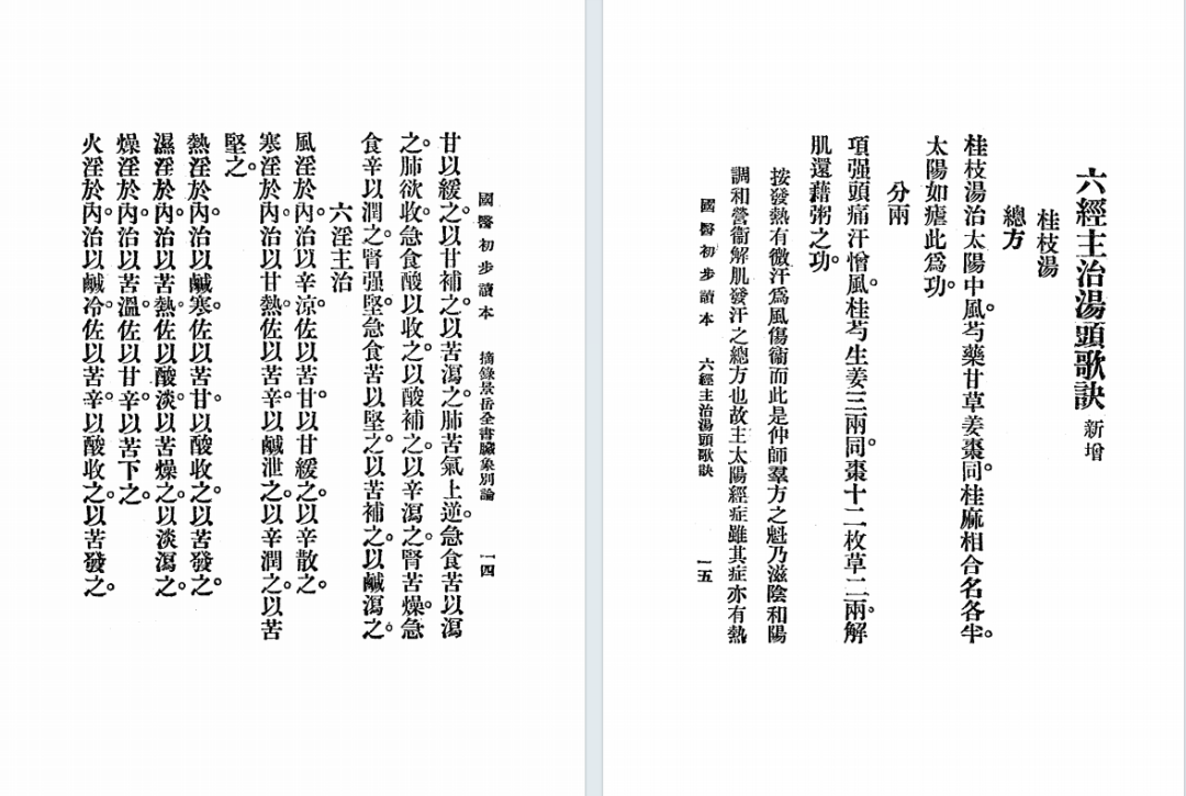 民国中医启蒙｜李和铃《国医初步读本》萧熙编订(5)