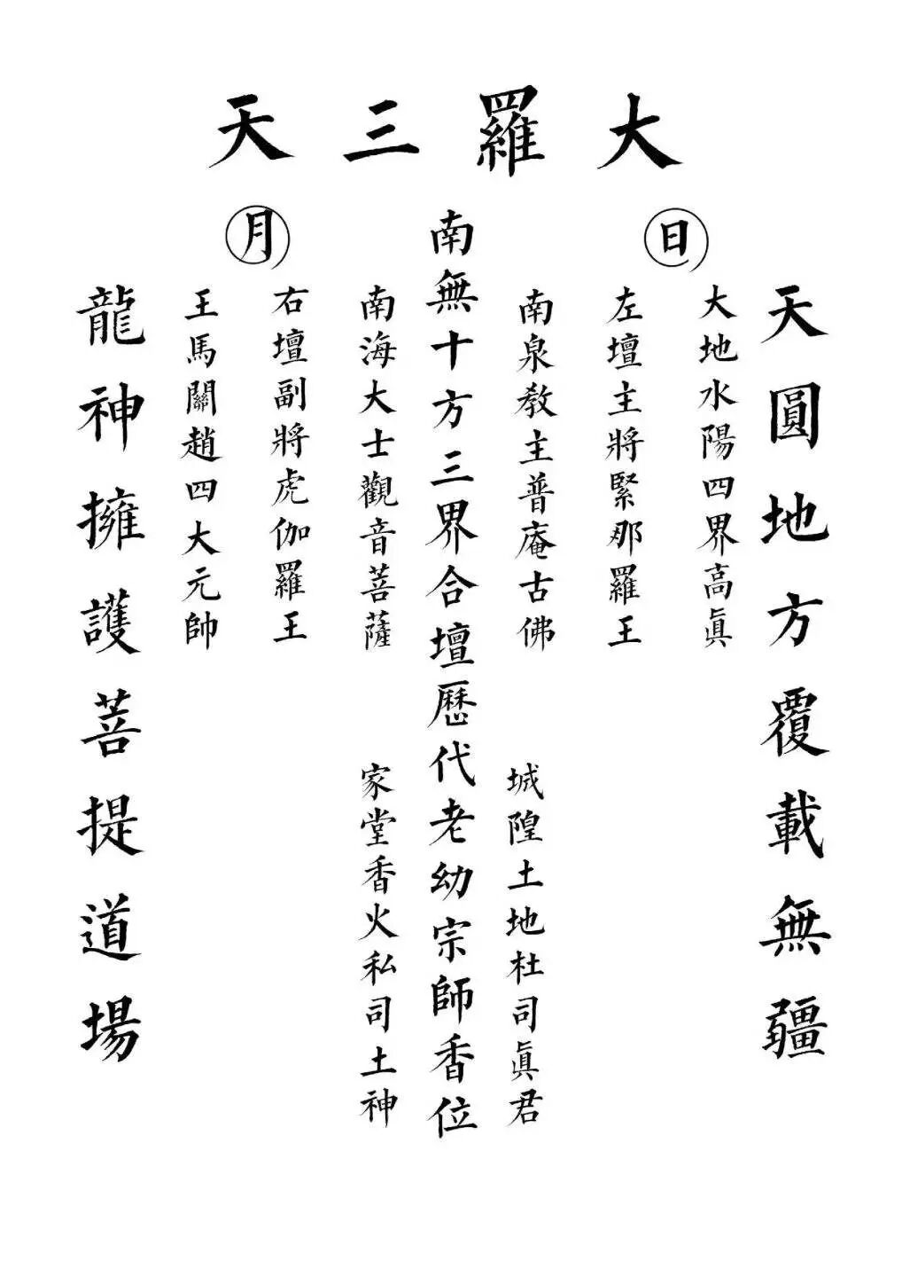 赣派普庵符咒秘本《江西普庵法本》  ｜民间法教普庵派古本(1)