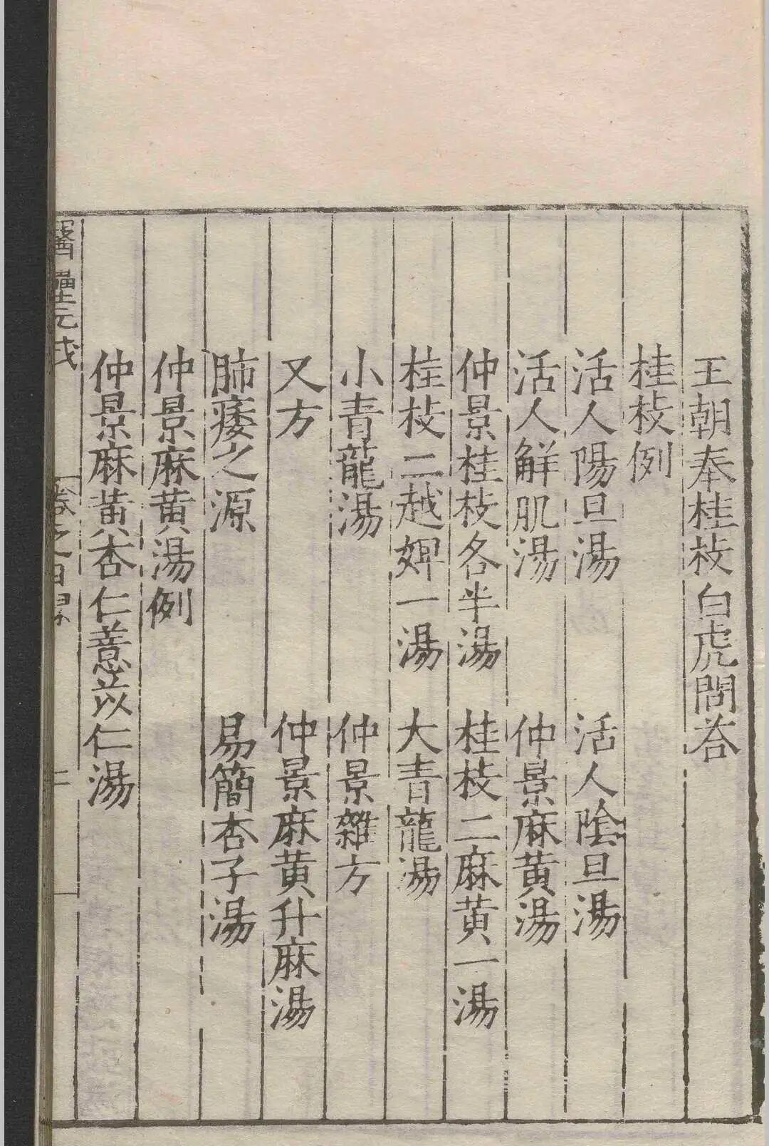 明嘉靖二十二年刊本《医垒元戎》:元王好古撰,宗仲景伤寒,兼采张元素李东垣,内外妇儿证治全编(4) 明嘉靖二十二年刊本《医垒元戎》:元王好古撰,宗仲景伤寒,兼采张元素李东垣,内外妇儿证治全编(4)