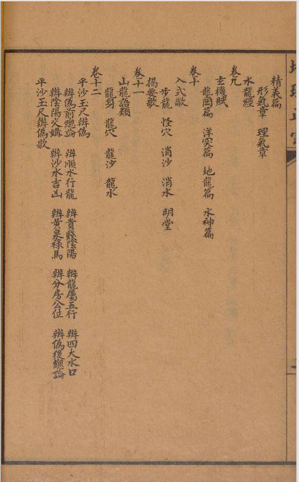 蒋国宗校订地理正宗残本，嘉庆木板，留存青囊、葬书、疑龙经三部古地理文献(4)